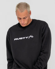 RUSTY VITAL 2.0 RUSTY CREW NECK FLEECE