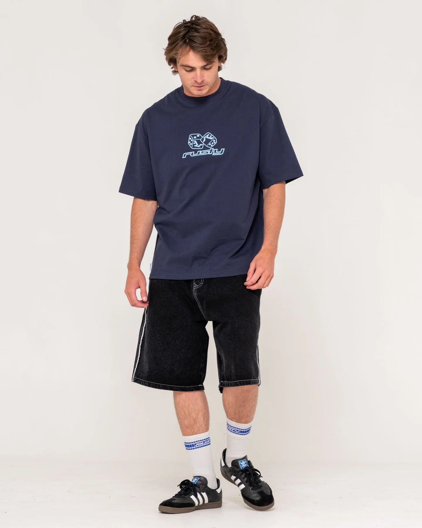 RUSTY DOUBLE OR NOTHIN GRAPHIC TEE