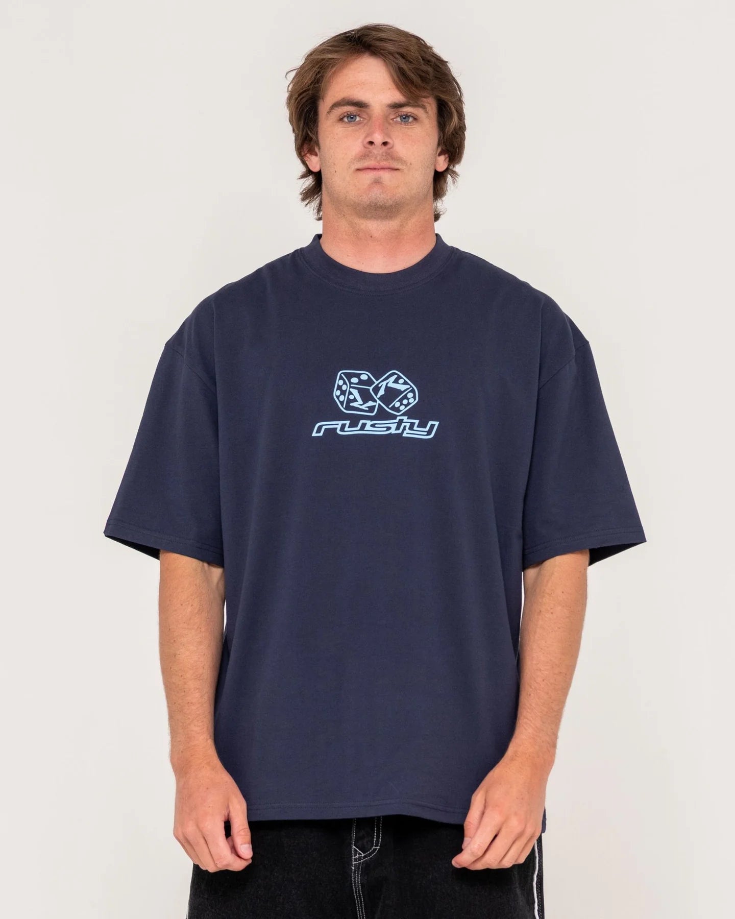 RUSTY DOUBLE OR NOTHIN GRAPHIC TEE