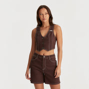 WRANGLER WESTBOUND VEST CHOC