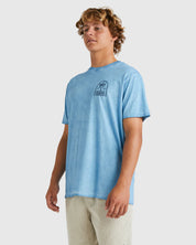 BILLABONG BIG WAVE SHAZZA TEE - BLUE WASH