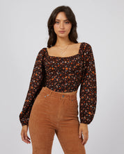 AAE LUNA FLORAL TOP