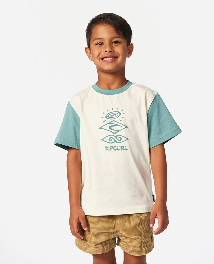 RIP CURL GROMS ENERGY SEARCH TEE -BOY