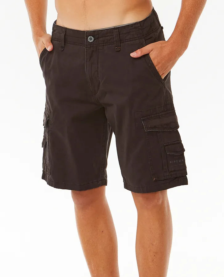 RIPCURL CLASSIC SURF TRAIL CARGO WASHED BLACK