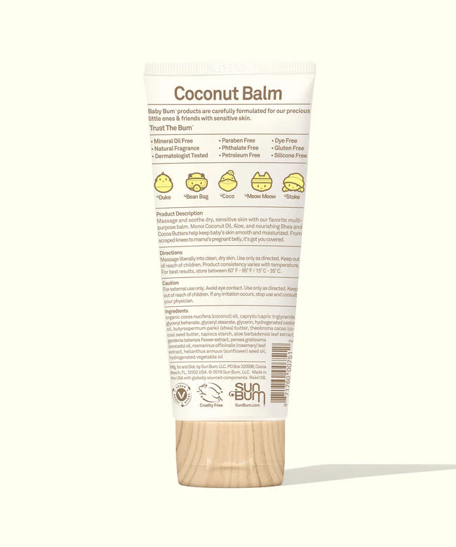 BABY BUM COCONUT BALM TUBE