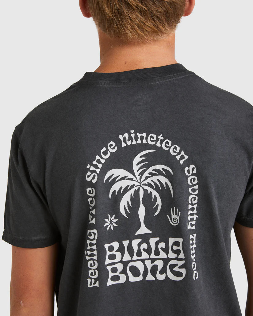 BILLABONG BOYS BIG WAVE SHAZZ TEE