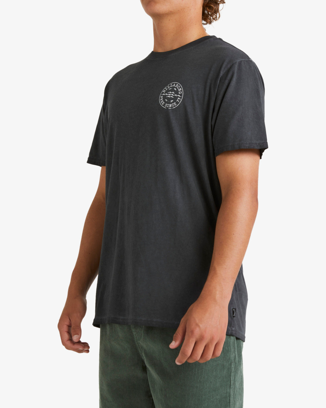 BILLABONG BIG WAVE DAZ TEE BLACK