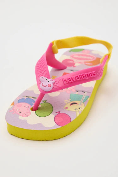 HAVAIANAS BABY PEPPA PIG CITRUS YELLOW
