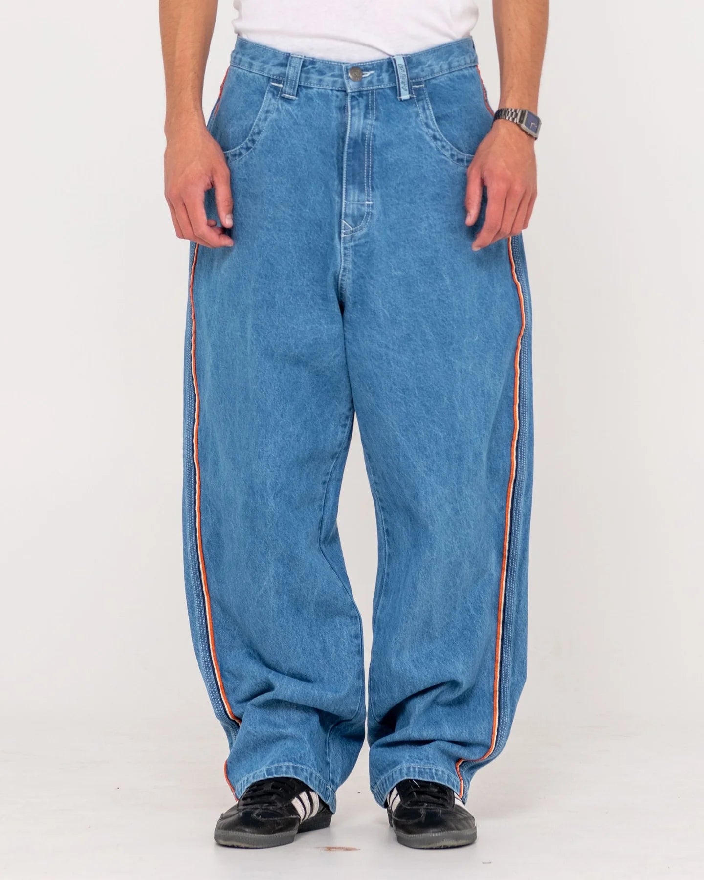RUSTY FLIP DADDY 2.0 JEAN - MIDDY BLUE