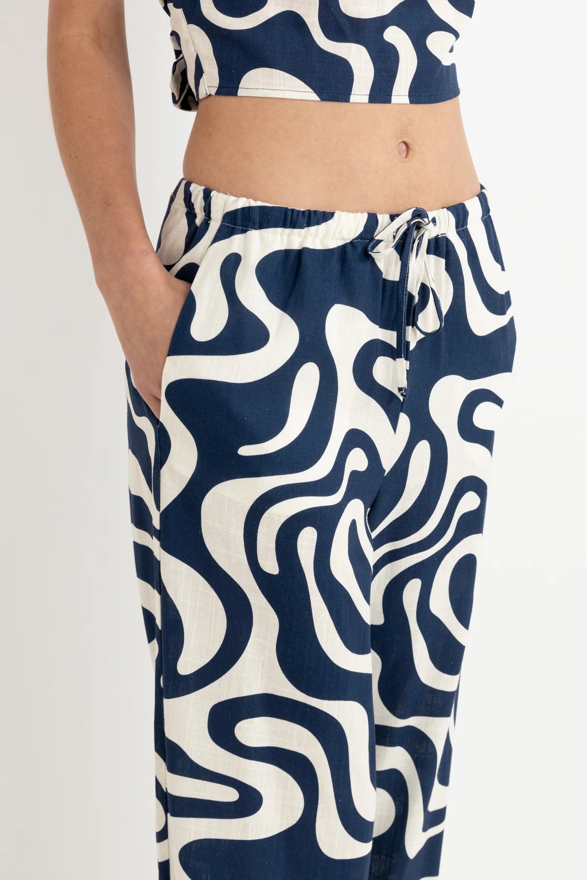 RHYTHM WAVERLY DRAWSTRING PANT