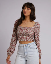 AAE ELLE FLORAL TOP