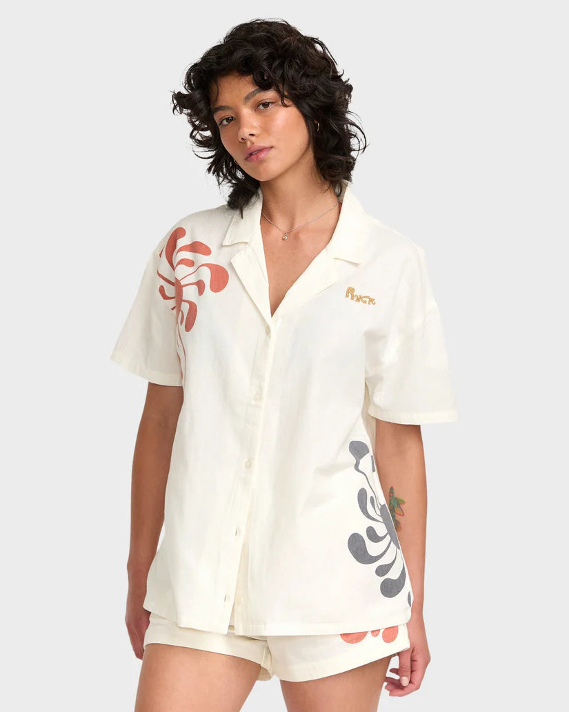 RVCA LAURYN BUTTON UP