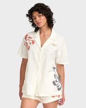 RVCA LAURYN BUTTON UP