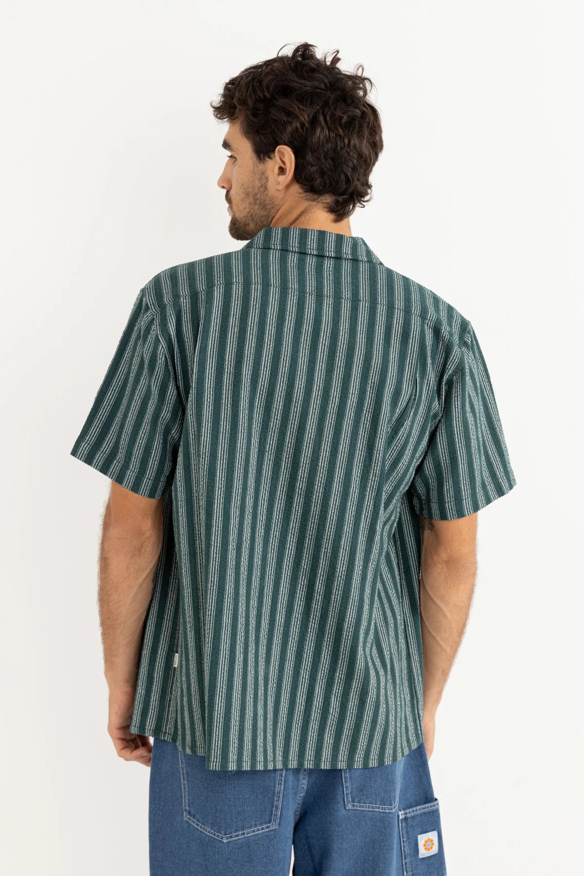 RHYTHM ELI STRIPE SS SHIRT