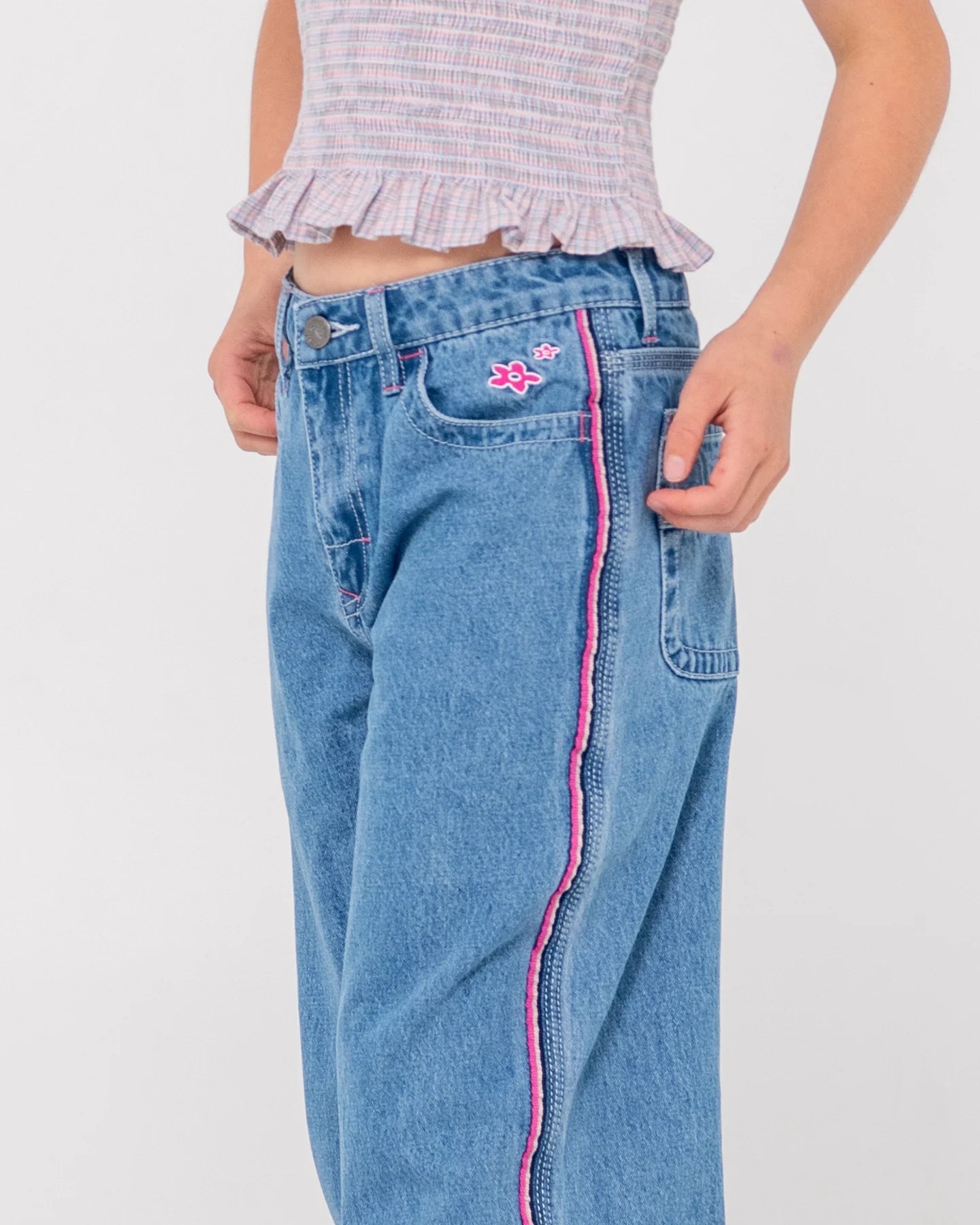 RUSTY FLIP GIRL LOW RISE JEAN
