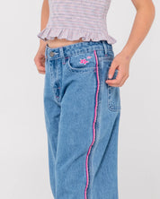 RUSTY FLIP GIRL LOW RISE JEAN