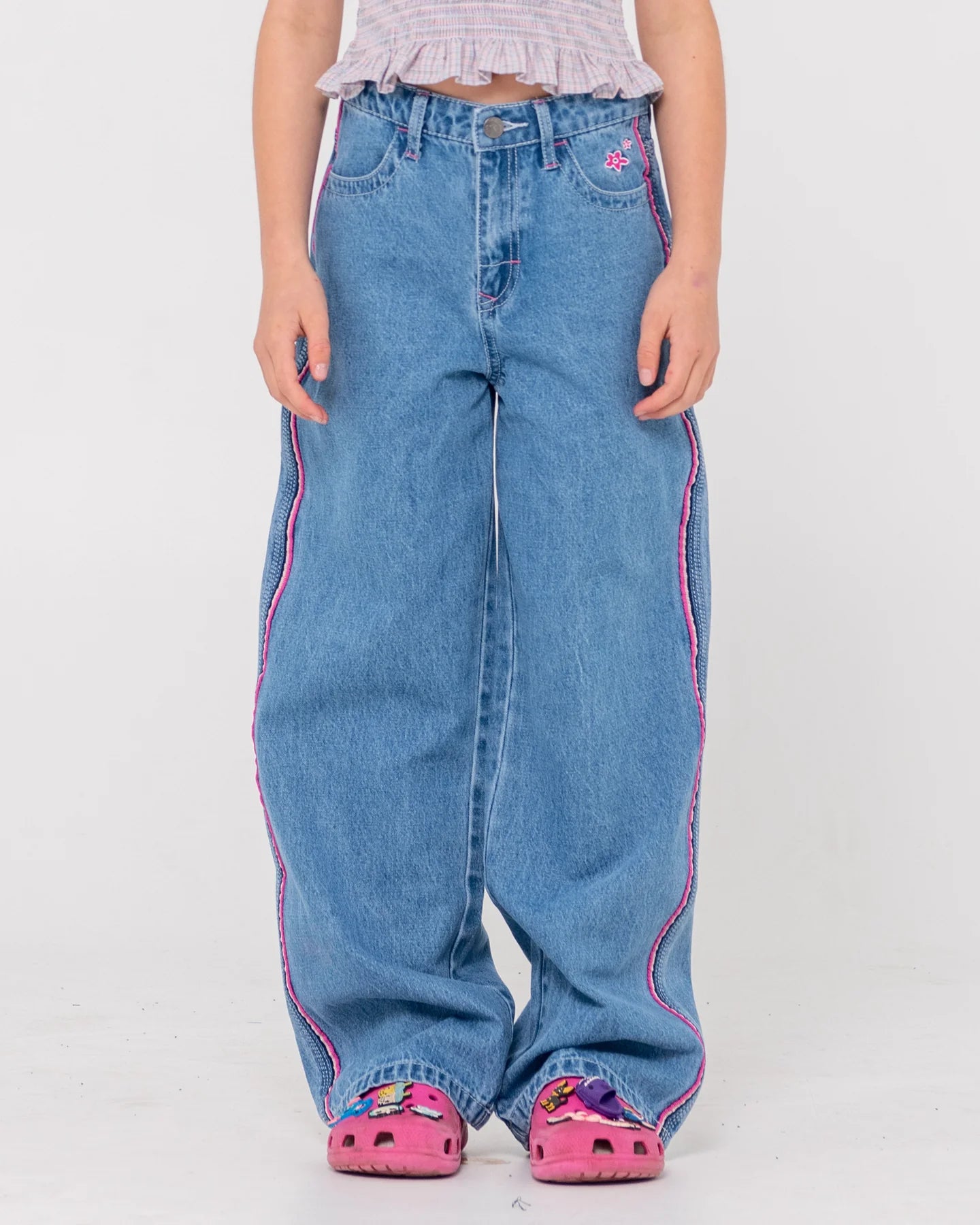 RUSTY FLIP GIRL LOW RISE JEAN