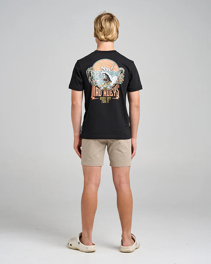 HUEYS TROPIC FROTHIN CLUB YOUTH TEE