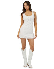 AAE SUTTON BRODERIE MINI DRESS