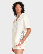 RVCA LAURYN BUTTON UP