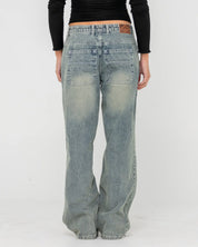 RUSTY BETHANY BAGGY LOW RISE JEAN