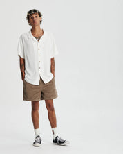 TCSS ERNIE SS RESORT SHIRT VINTAGE WHITE