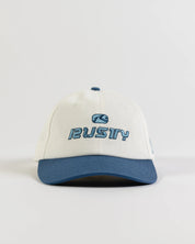 RUSTY FC SIX PANEL SNAPBACK CAP