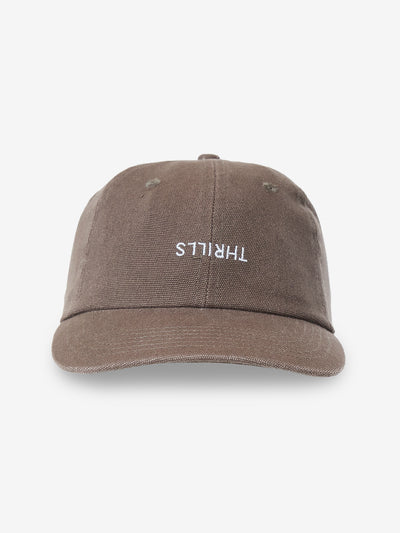 MINIMAL THRILLS 6 PANEL CAP TARMAC