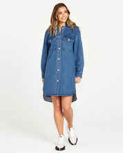 SASS NYA LONG DENIM SHACKET