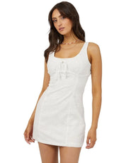 AAE SUTTON BRODERIE MINI DRESS