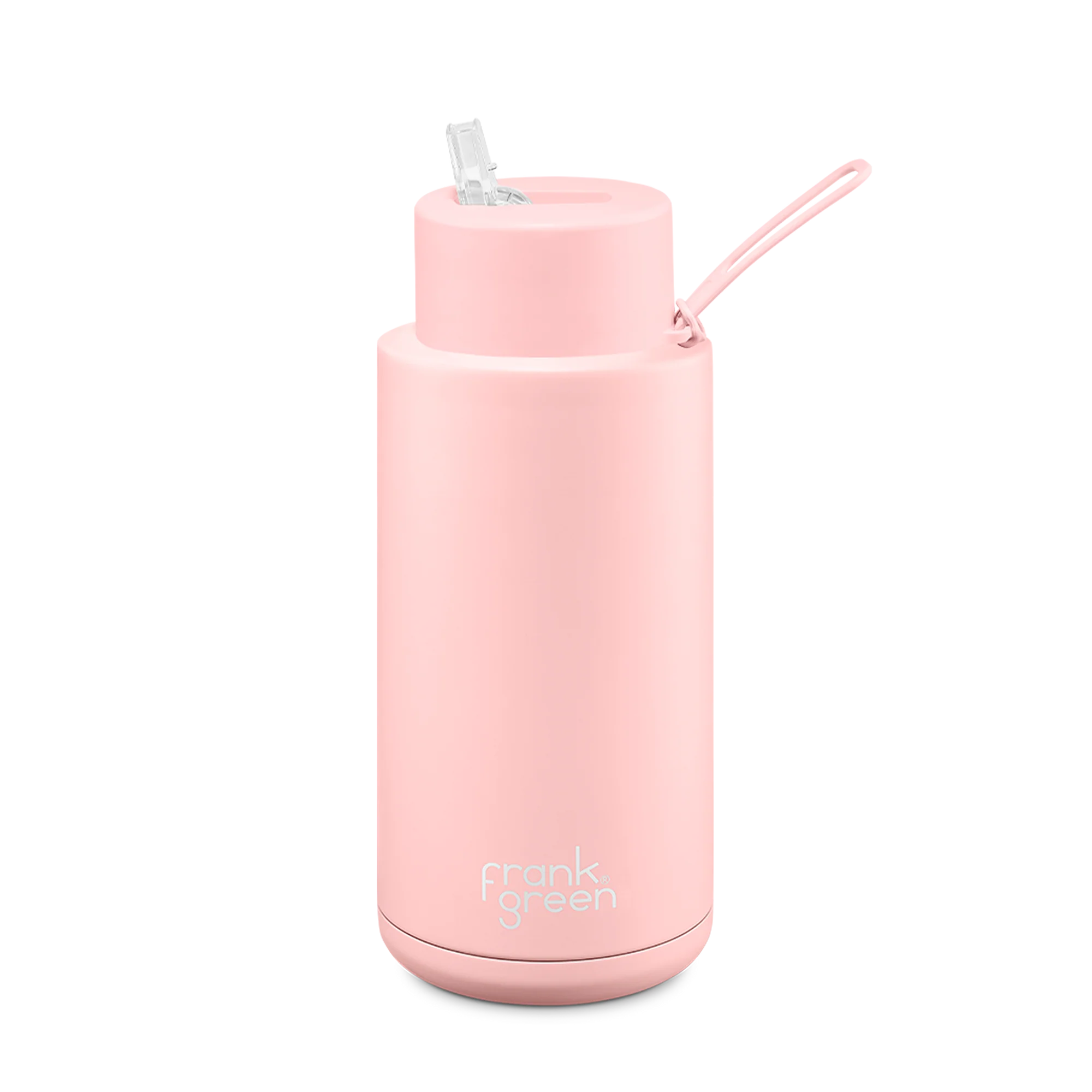 34OZ CERAMIC REUSABLE BOTTLE STRAW