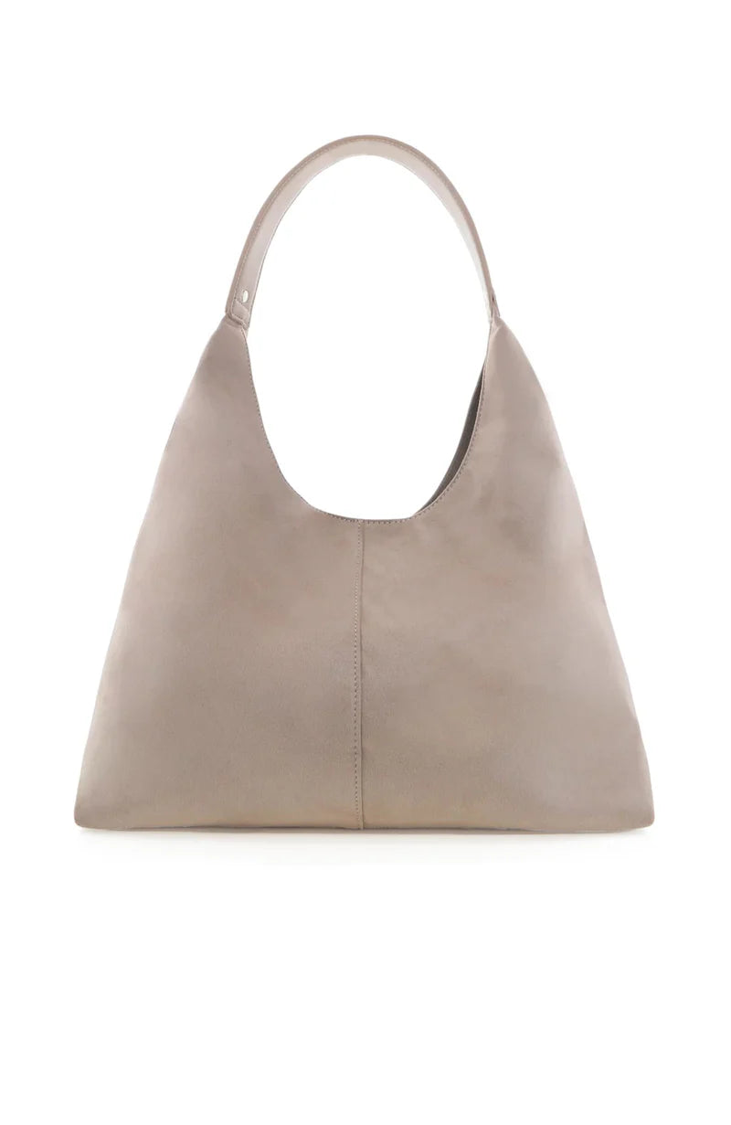 TAMMY SHOULDER BAG-MIST SUEDE