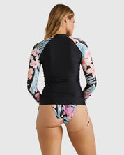 BILLABONG NIGHTS IN PARADISE PIPA RASH VEST