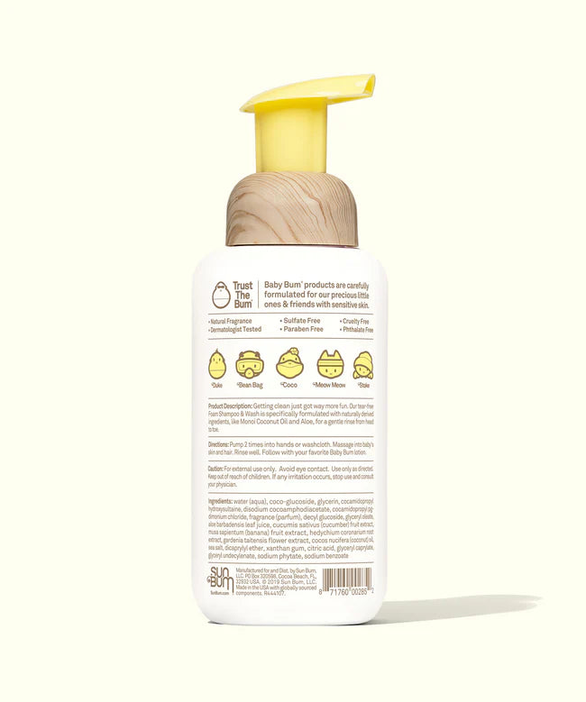 BABY BUM SHAMPOO & GEL WASH