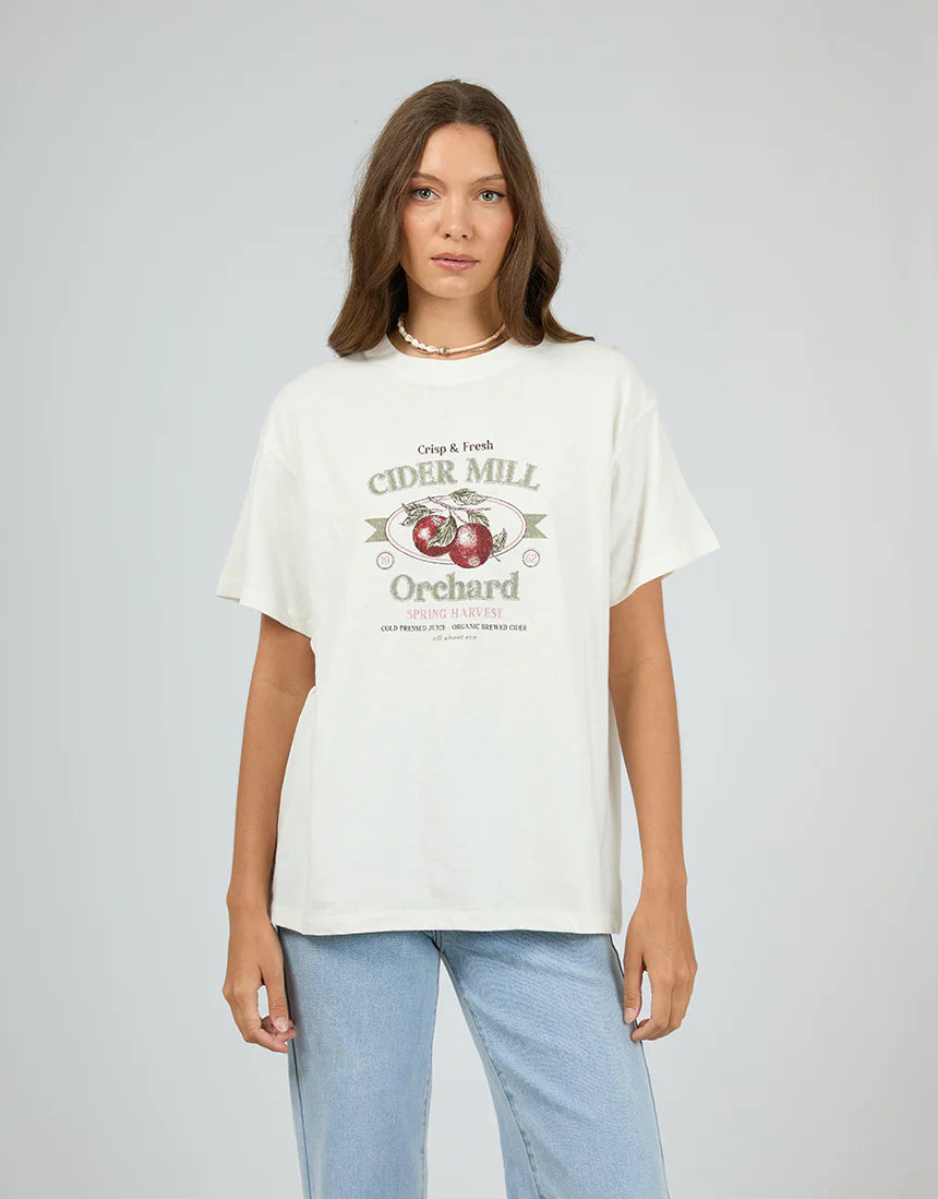 AAE ORCHARD RELAXED TEE VINTAGE WHITE