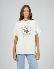 AAE ORCHARD RELAXED TEE VINTAGE WHITE