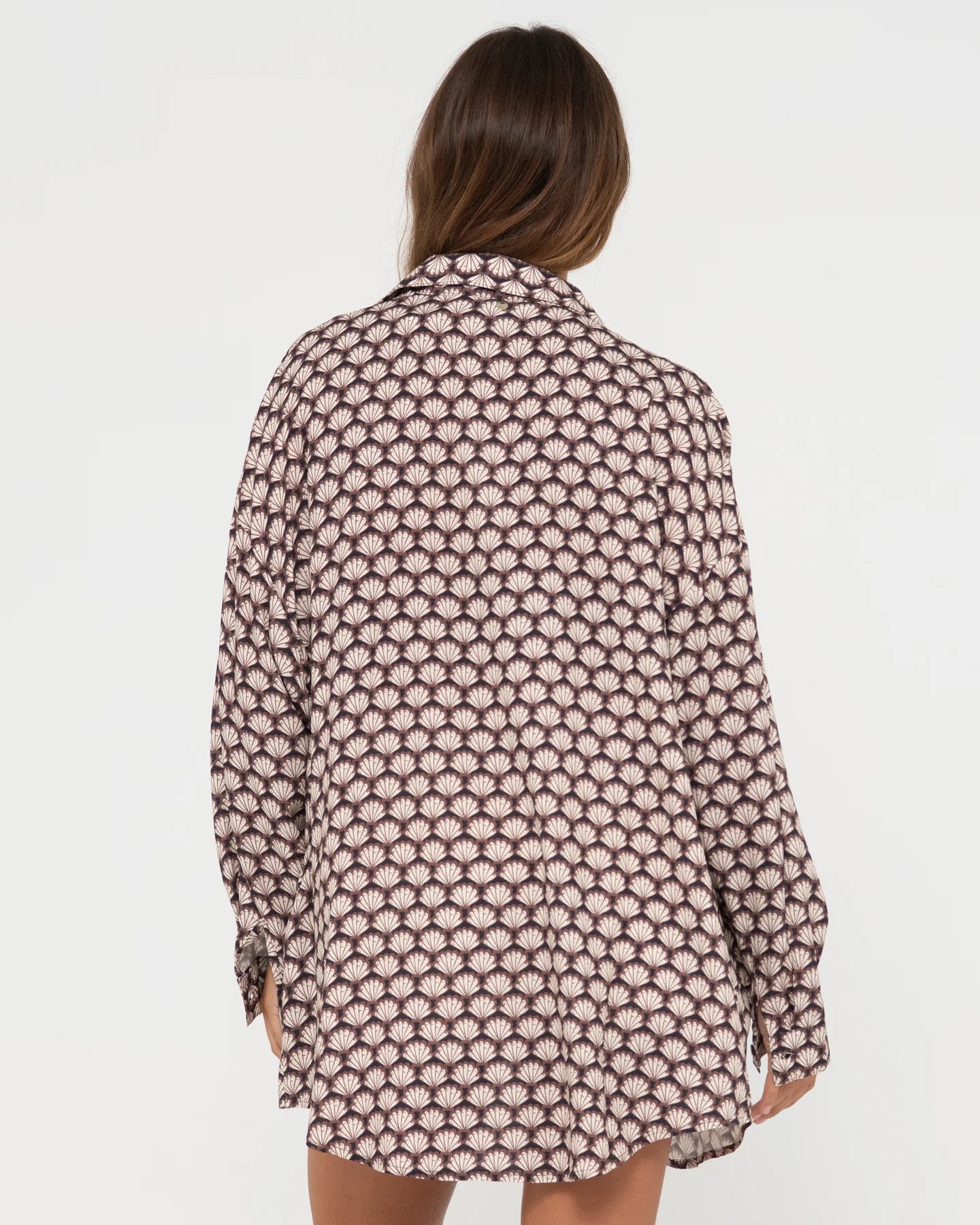 RUSTY SORRENTO OVERSIZED LONG SLEEVE SHIRT