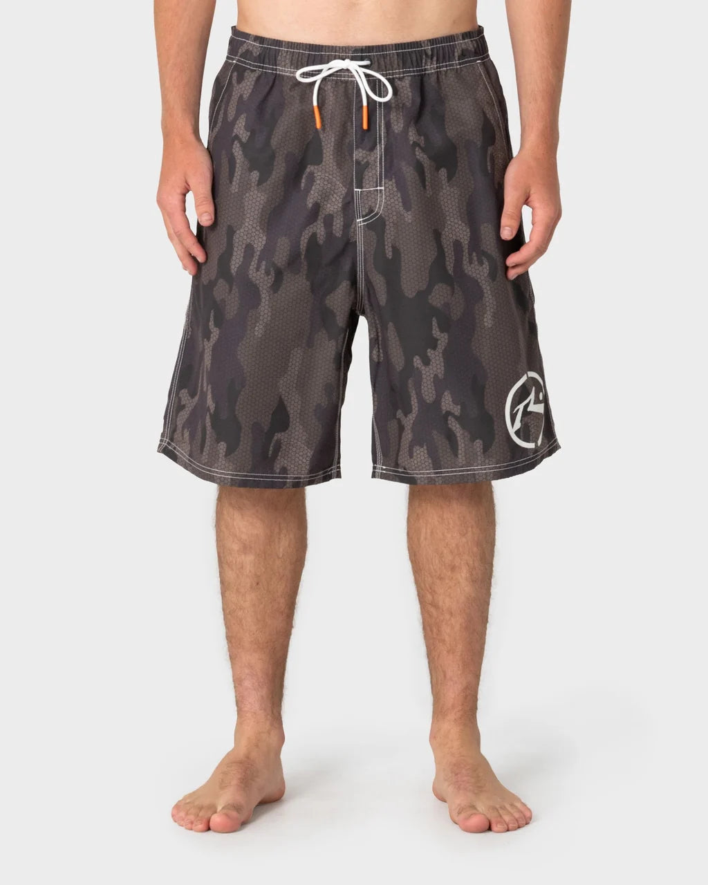 RUSTY RAMBO 23" ELASTIC WAIST BOARDSHORT – CAMO