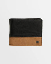 BILLABONG DIMENSION WALLET - BLACK/TAN