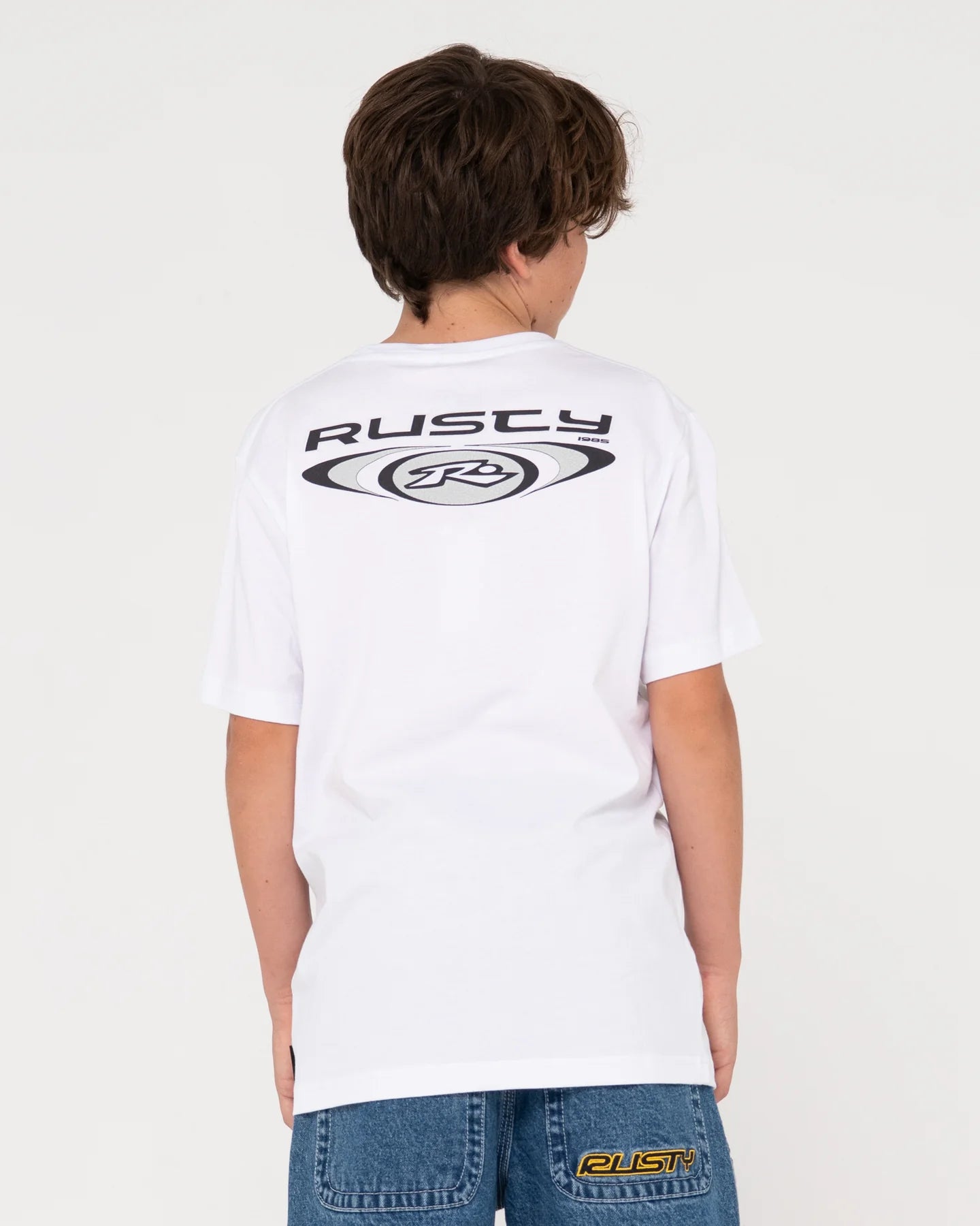 RUSTY IRIE EYE SHORT SLEEVE TEE BOYS