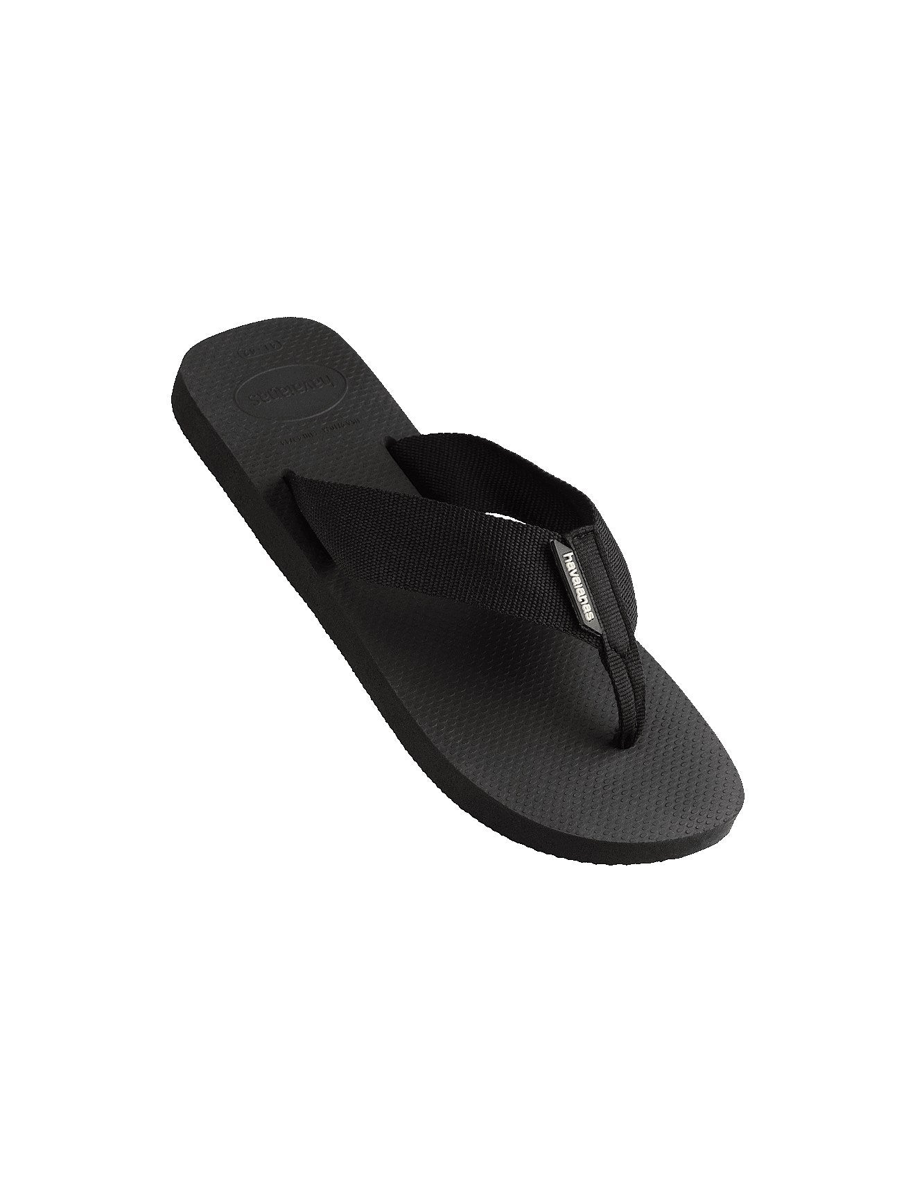 HAVAIANAS URBAN BASIC MATERIAL BLACK MALE