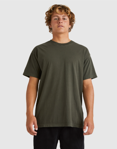 BILLABONG PREMIUM WAVE WASH TEE SEAWEED