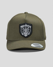 AHOY FKERS SHIELD TWILL SNAPBACK OLIVE