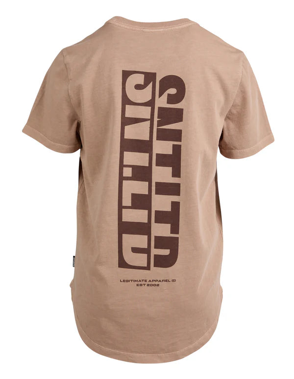 ST GOLIATH TEE BOYS TAN