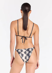 POOLSIDE PARADISO SHELBORNE ALOHA BIKINI BOTTOM - BLACK SAND