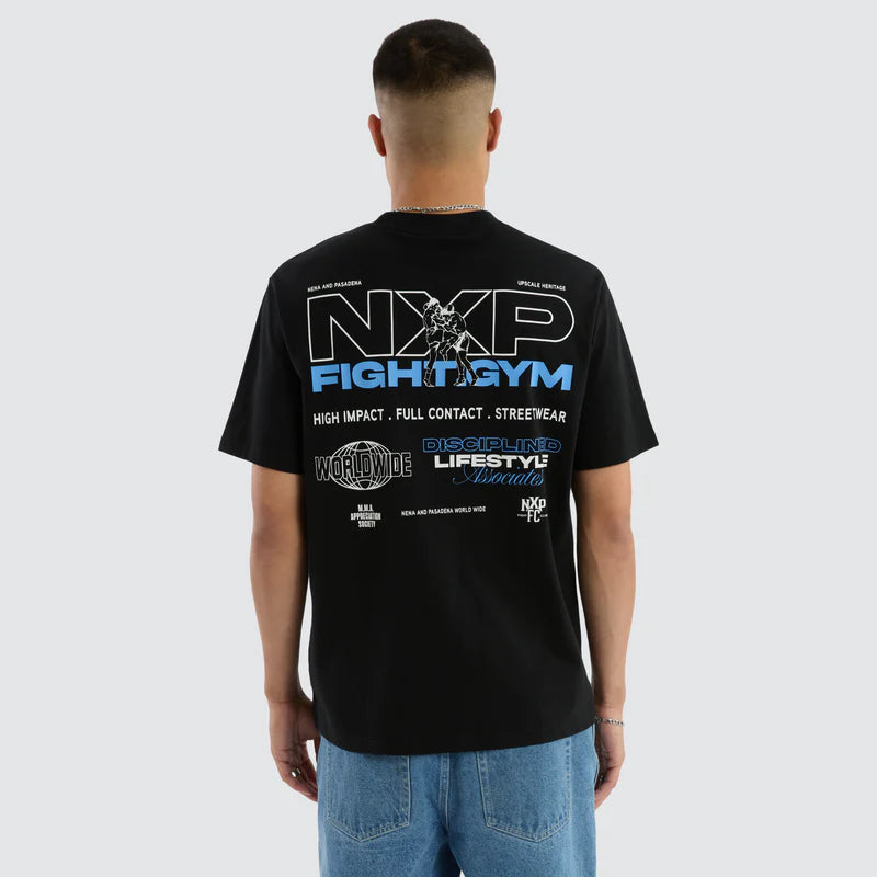 NXP RETROSPECT CLASSIC TEE - JET BLACK