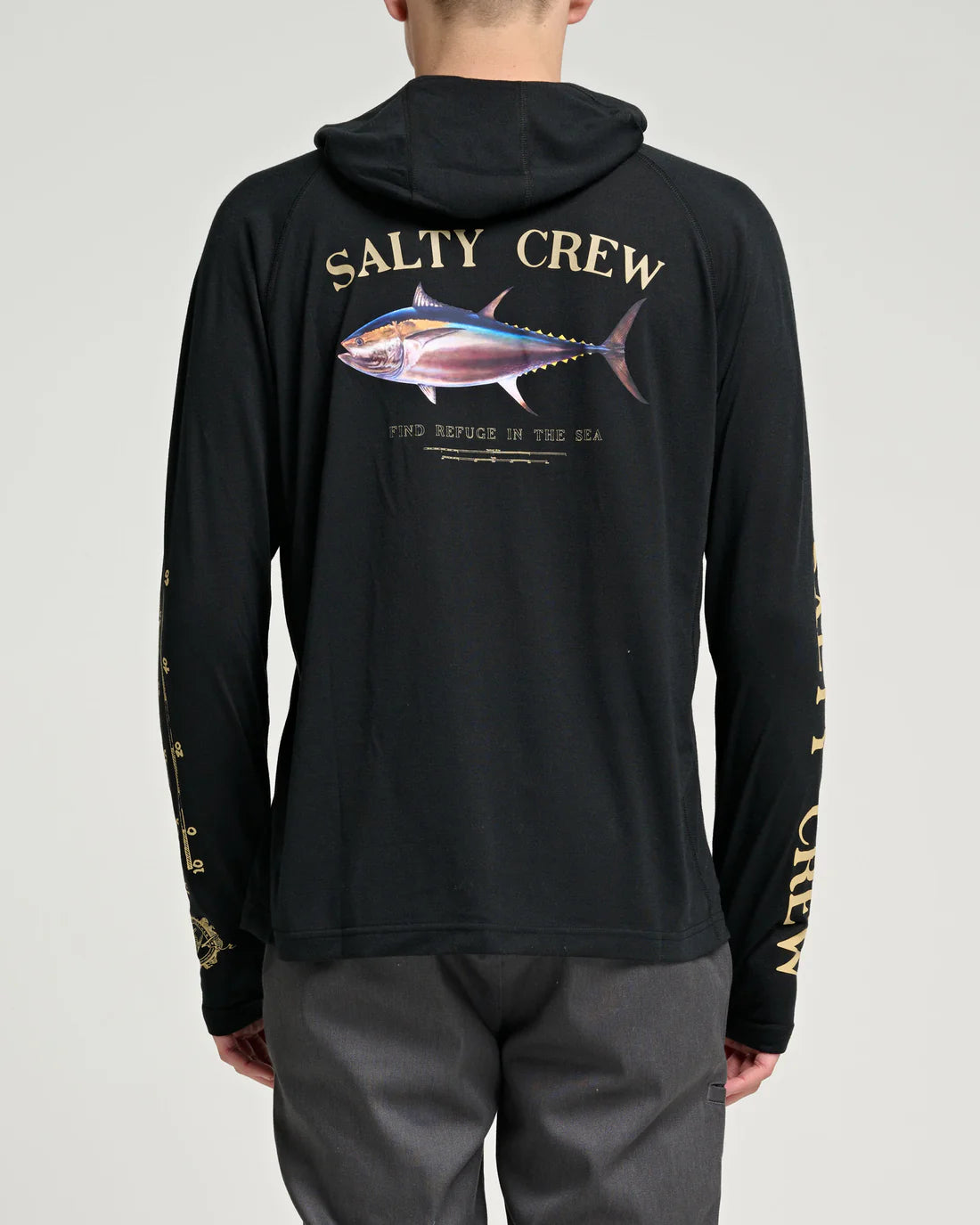 SALTY CREW BIG BLUE HOOD SUNSHIRT