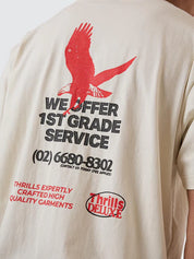 THRILLS 1ST GRADE SERVICE MERCH FIT TEE