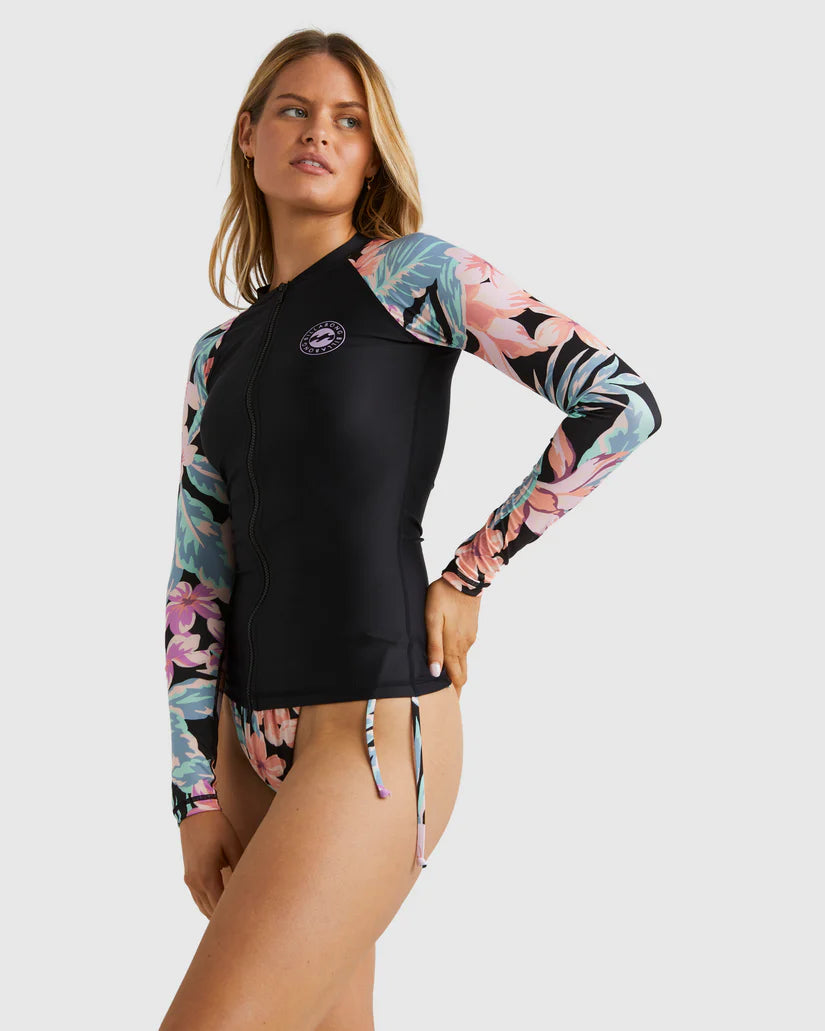 BILLABONG NIGHTS IN PARADISE PIPA RASH VEST