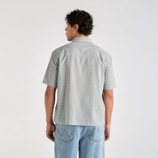 WRANGLER BOXCAR SHIRT BLUE CHECK